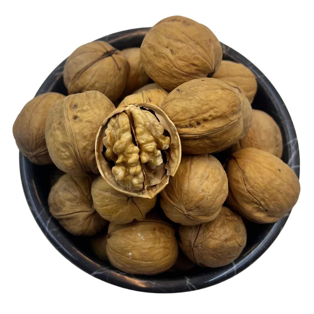 گردو با پوست